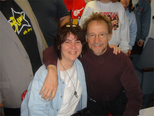 Me with the coolest of the Monkees, Peter Tork
