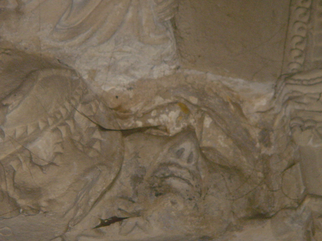 Robert the Bruce death mask, Rosslyn Chapel